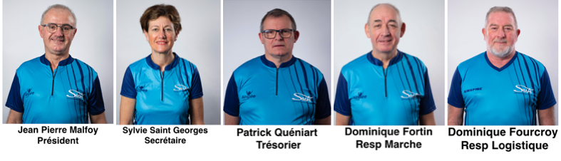 Les membres du bureau SMA
