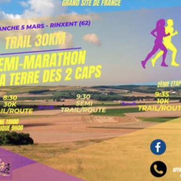 Trail et Semi des 2 caps 2023