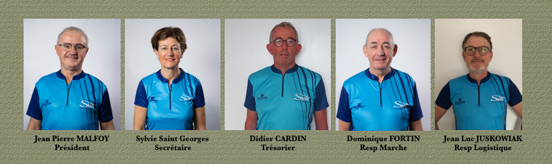 Les membres du bureau SMA