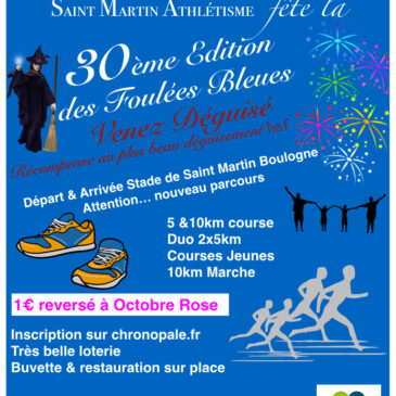 30éme Foulées Bleues du SMA